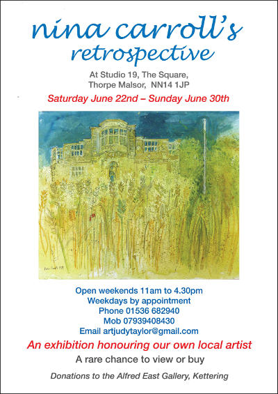 Nina Carroll Retrospective Leaflet
